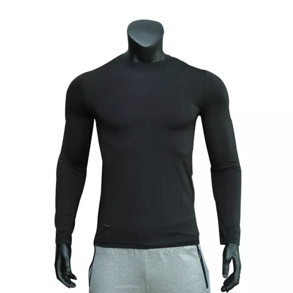 Áo giữ nhiệt nam, áo giữ nhiệt dài tay co giãn tốt, siêu thấm mồ hôi, không xù thích hợp chơi thể thao TD41