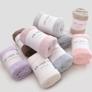 Khăn Mặt, Khăn Mặt Lông Cừu Hàn Quốc - KM