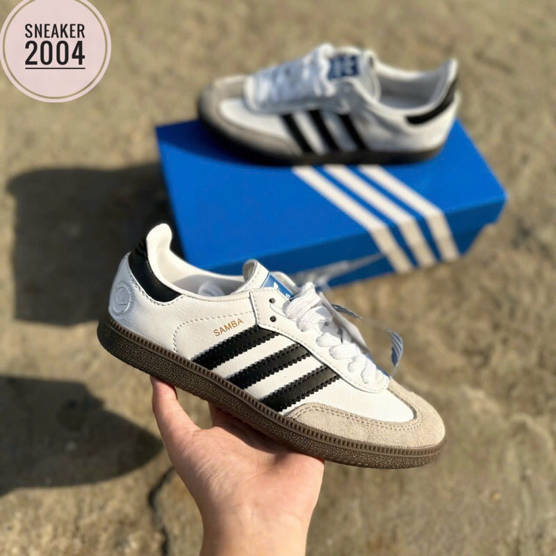 Giày Adidas Samba Cloud White Core Black