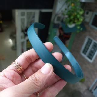 Bờm cài tóc màu nhám bản 1.5cm (được chọn màu)