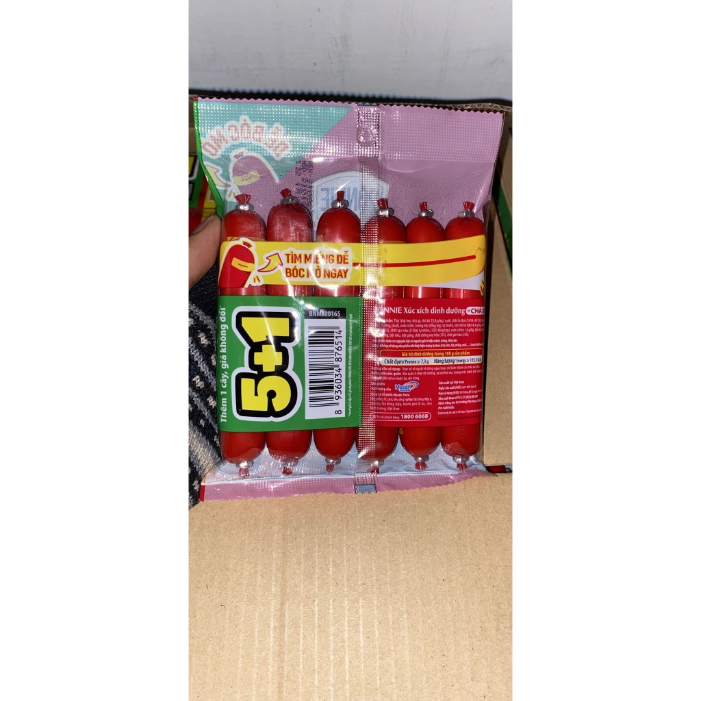 Xúc Xích Ponnie GÓI 5+1