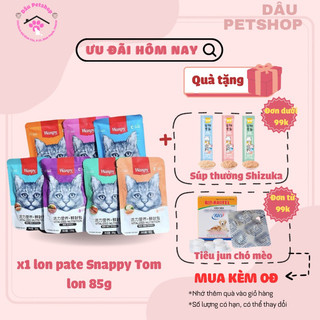 ( Đủ 7 vị )Pate Wanpy cho mèo 80gr giá 1 gói