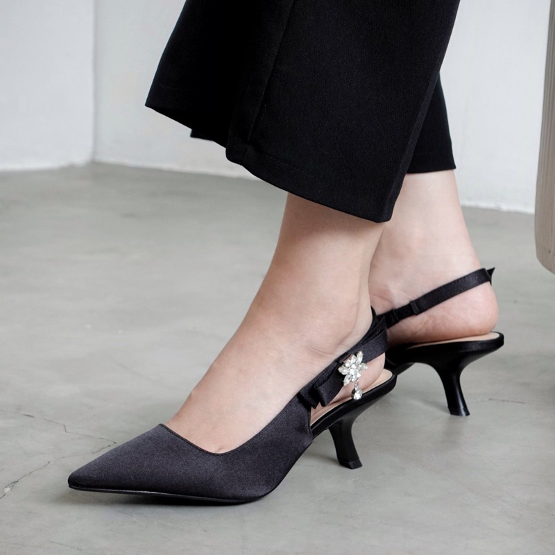 Giày cao gót Soeur Butterfly Slingback Heels