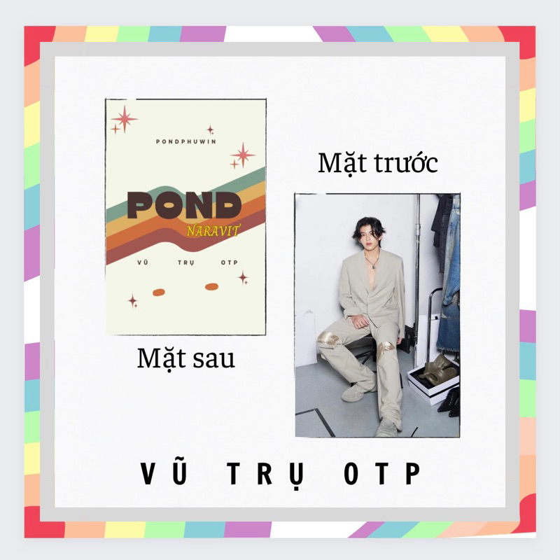 Set 9 card bo góc POND NARAVIT