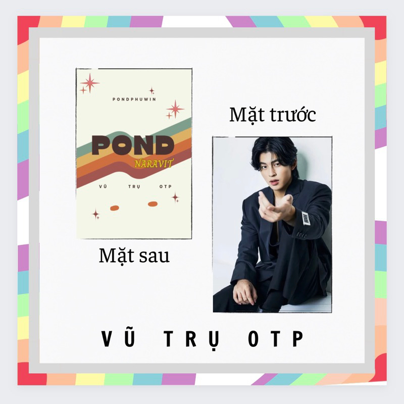 Set 9 card bo góc POND NARAVIT