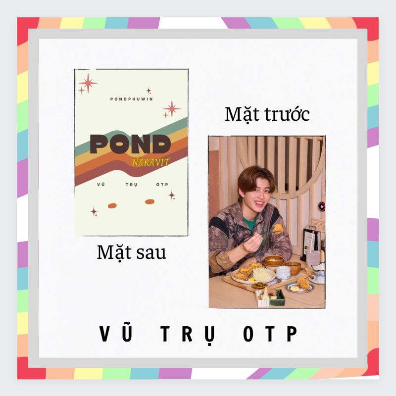 Set 9 card bo góc POND NARAVIT