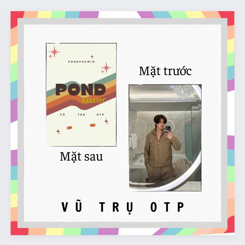 Set 9 card bo góc POND NARAVIT