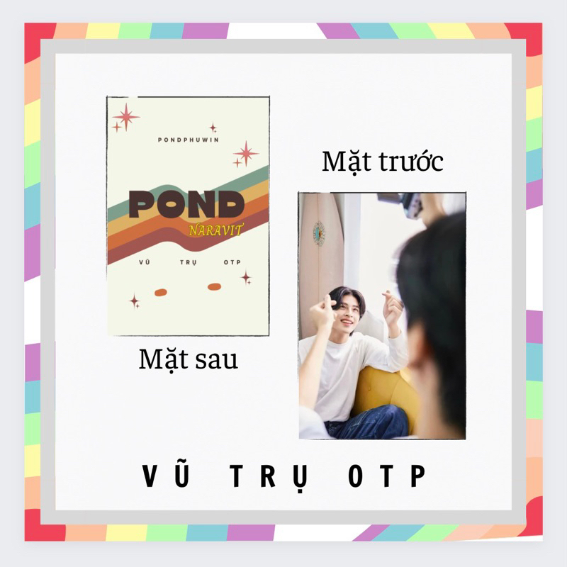 Set 9 card bo góc POND NARAVIT