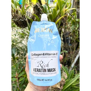 Hấp Dầu Túi KEIRAS LUXURY Vitamin E | Made In Italy | 500ml