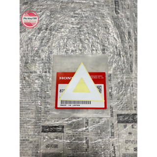 Tem tam giác dè sau xe cub, dream hàng zin chính hãng