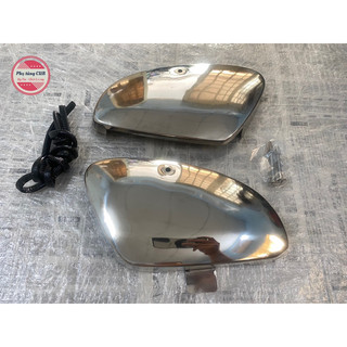 Cặp cốp 81-86-88-cánh én bằng inox kèm dây viền và ốc cốp