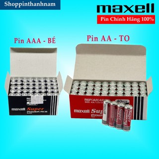 Hộp Pin Maxell AA / AAA Siêu Bền Chính Hãng Xuất Xứ Indonesia