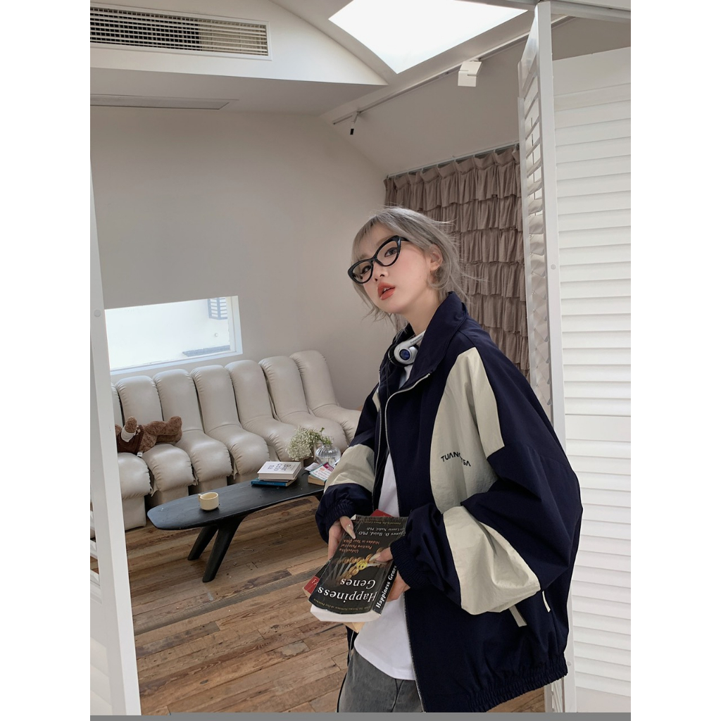 Áo Khoác Gió TUANORTSA Nam Nữ ,Logo Trước Thêu, Áo Gió Chuẩn Form Unisex Nam Nữ