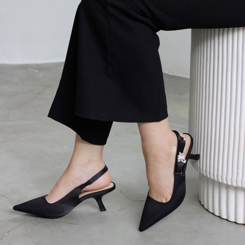 Giày cao gót Soeur Butterfly Slingback Heels