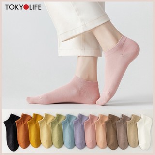 Tất chân nữ cổ ngắn Pack 5/ Pack 3 TOKYOLIFE C9SOK203L/C9SOK204L (GIAO MẪU NGẪU NHIÊN)