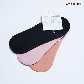 Tất chân nữ nửa bàn Pack 3/ Pack 5 TOKYOLIFE C9SOK004L (Giao màu ngẫu nhiên)
