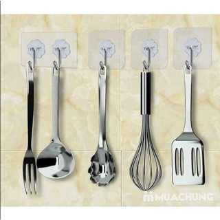Combo 10 móc dán tường chịu lực siêu chắc
