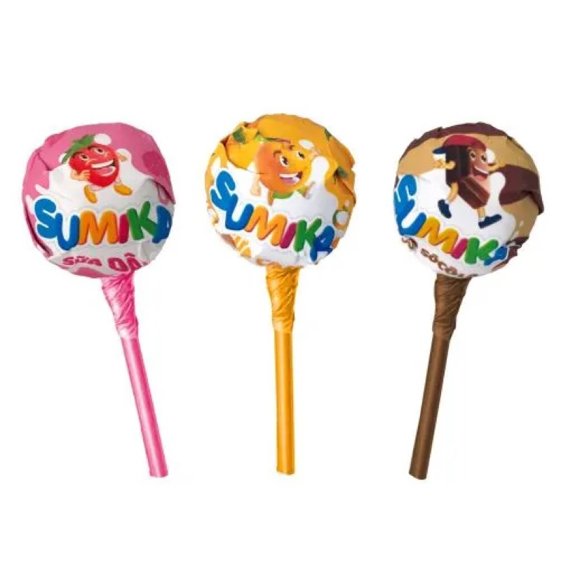Túi kẹo mút Sữa SUMIKA Bibica 135g 15 que