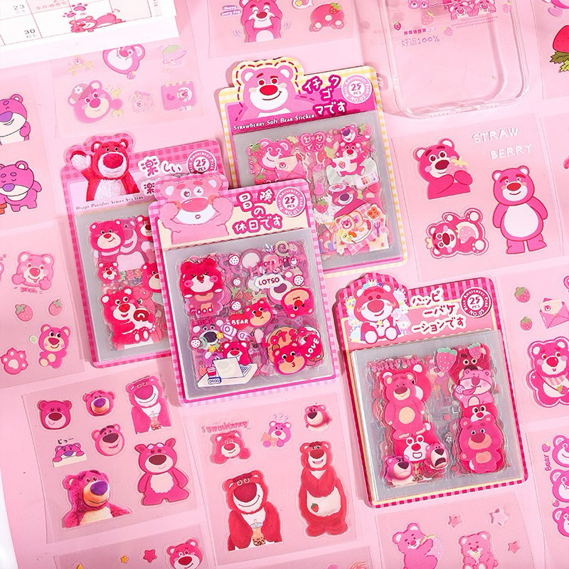 Set 25 miếng sticker Sanrio / Lotso