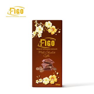 [QUÀ TẶNG SOCOLA TẾT MỨT DÂU 100G] Socola sữa nhân mứt dâu 100g FIGO