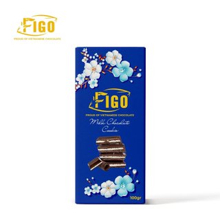 [QUÀ TẶNG SOCOLA TẾT MỨT DÂU 100G] Socola sữa nhân mứt dâu 100g FIGO