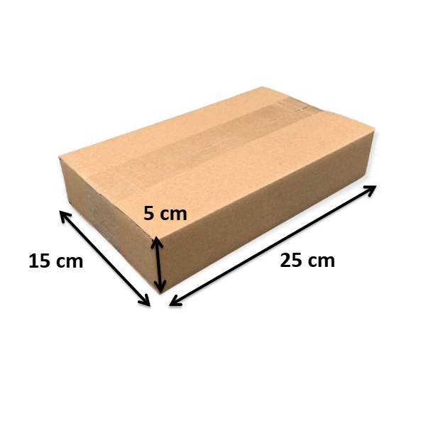 ECOBOX - COMBO 100 hộp carton đóng hàng size 25x15x5