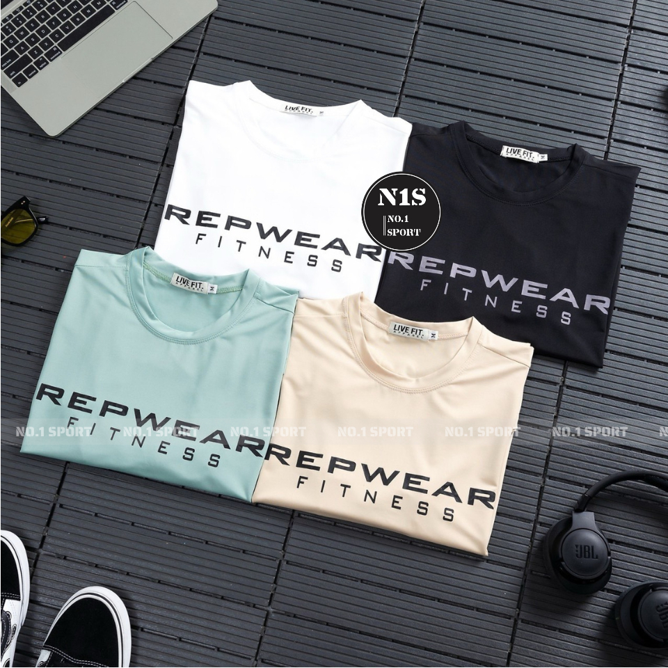 Áo Thun Body Gym Repwear Co Giãn 4 Chiều