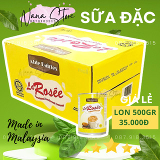 Sữa đặc la rosee - made in malaysia