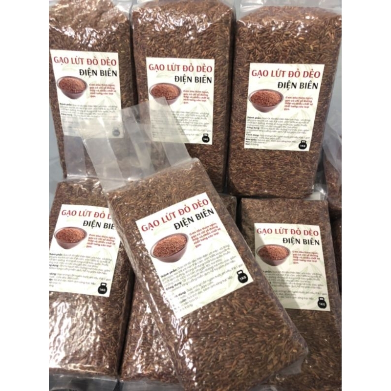 Gạo lứt đỏ ĐIỆN BIÊN siêu dẻo siêu mềm ăn kiêng giảm cân healthy eatclean thực dưỡng 500g 1kg 3kg - Thanh Mộc Trà