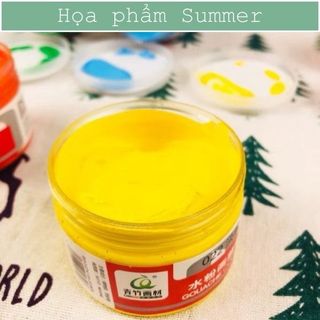 [SUMMER] Màu bột pha sẵn, màu GOUACHE (WAT/GOAT) 100ML
