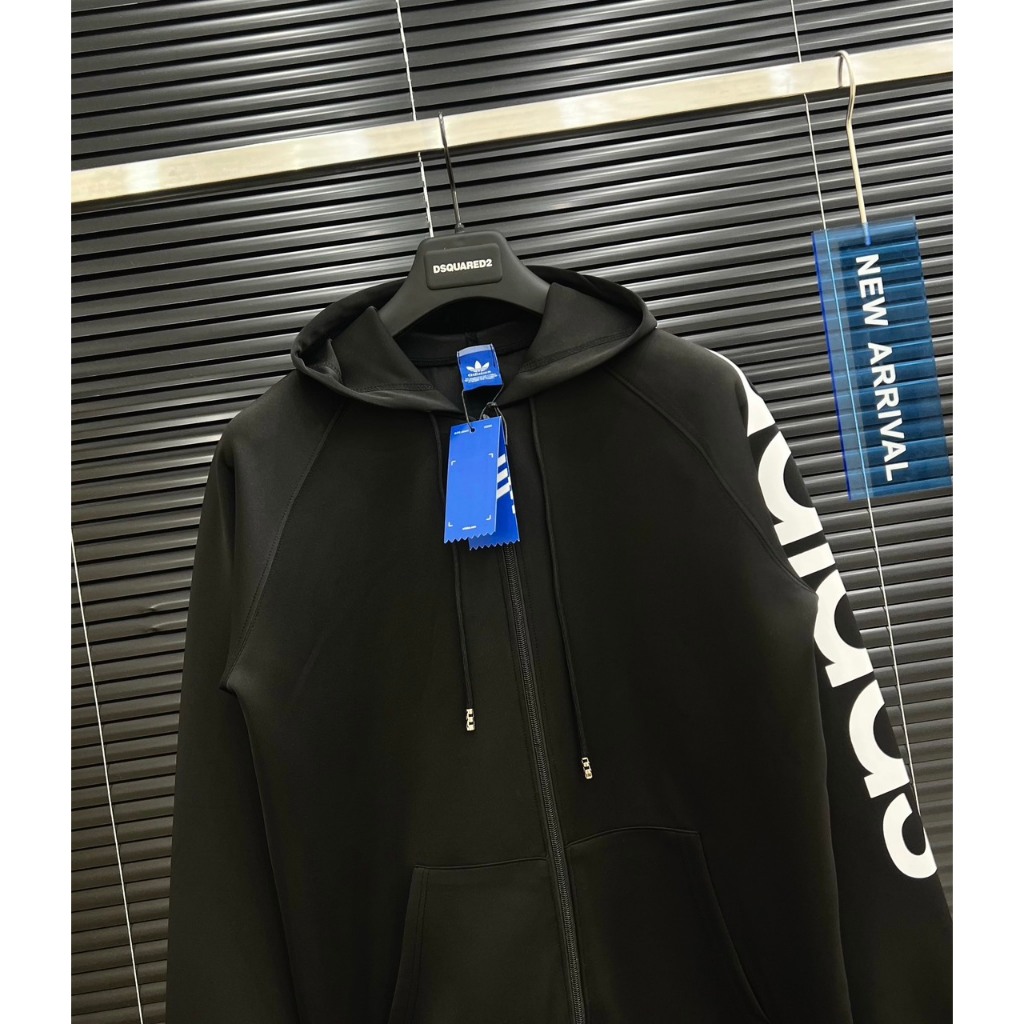 Áo Khoác , Áo Khoác Nỉ Adidass Nam Nữ Khóa Có Mũ Cao Cấp