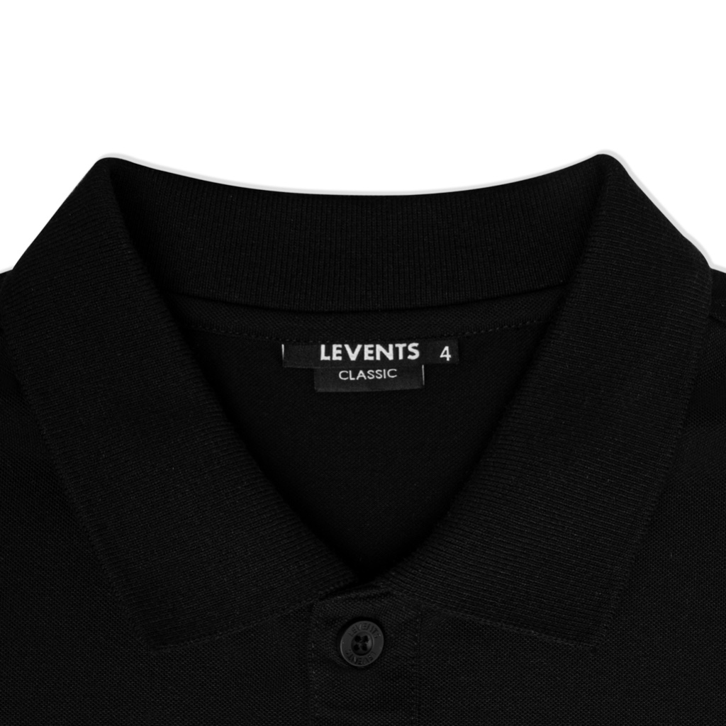 Áo Polo Levents Classic Regular/ Black