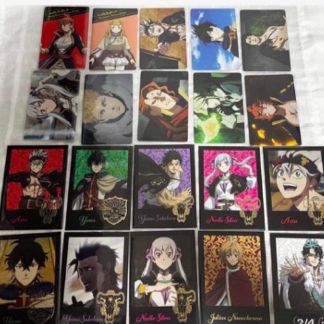 Thẻ Black Clover Photo Card - Hãng Ftoys
