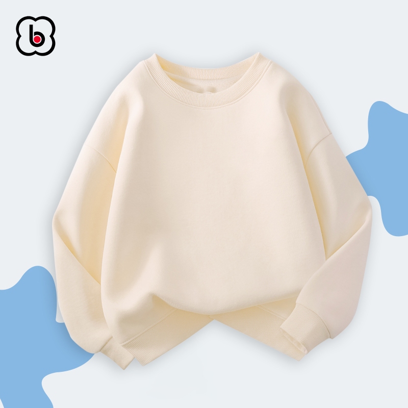 Áo sweater cho bé trai bé gái BabyloveGO 2024 áo dài tay thu đông mềm mịn AN005