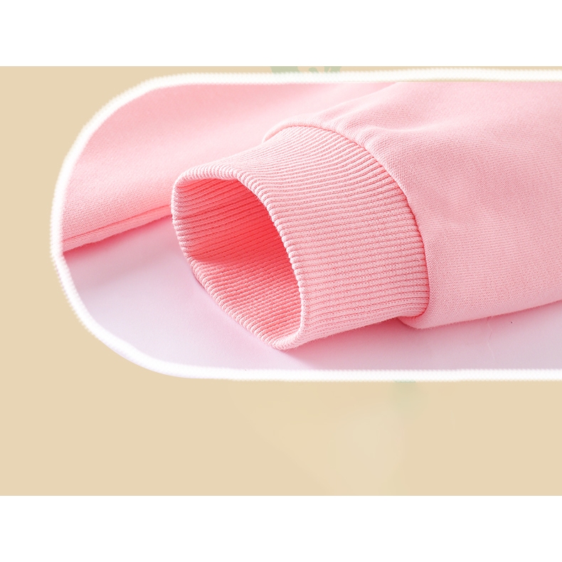 Áo sweater cho bé trai bé gái BabyloveGO 2024 áo dài tay thu đông mềm mịn AN005