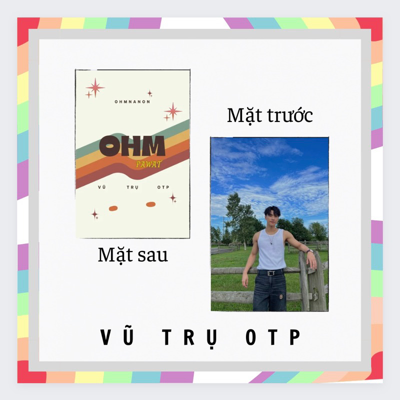 Set 9 card bo góc OHM PAWAT