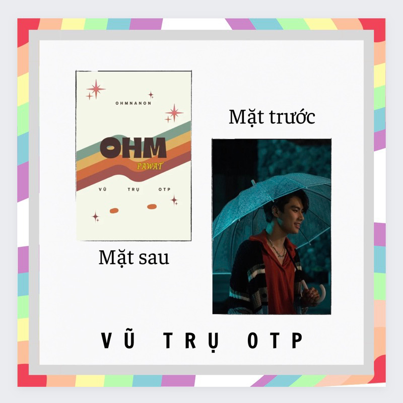 Set 9 card bo góc OHM PAWAT