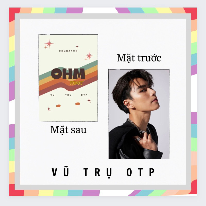 Set 9 card bo góc OHM PAWAT