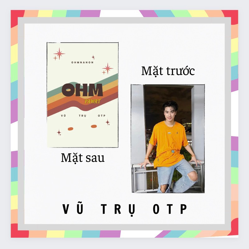 Set 9 card bo góc OHM PAWAT