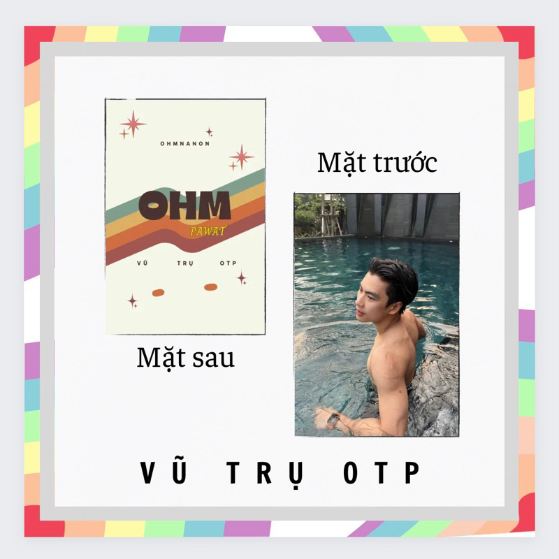 Set 9 card bo góc OHM PAWAT