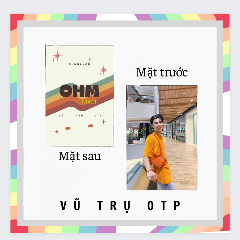 Set 9 card bo góc OHM PAWAT