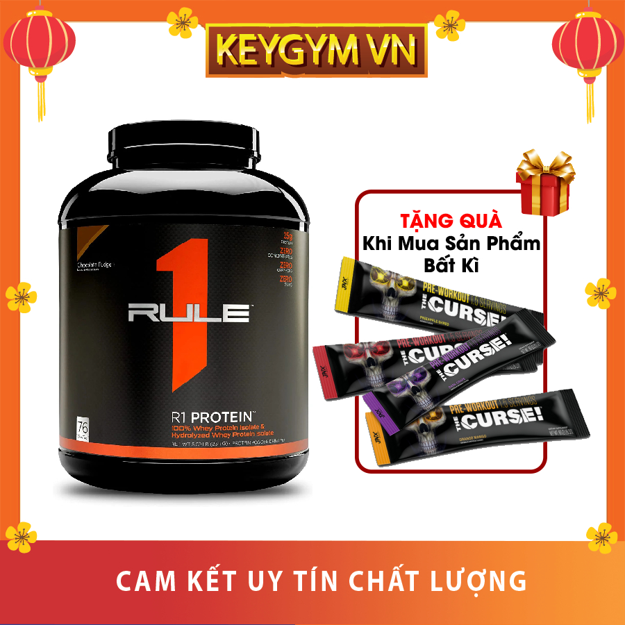 Thực Phẩm Bổ Sung bột Rule One R1 Protein 5lbs