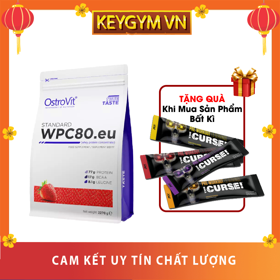 OstroVit STANDARD WPC80 Whey Protein 75 lần dùng