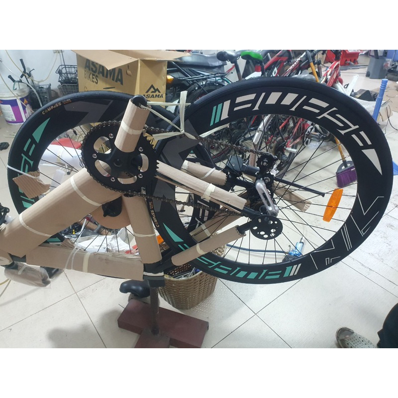 Xe đạp đua Asama BL7001 size 27 mới năm 2023