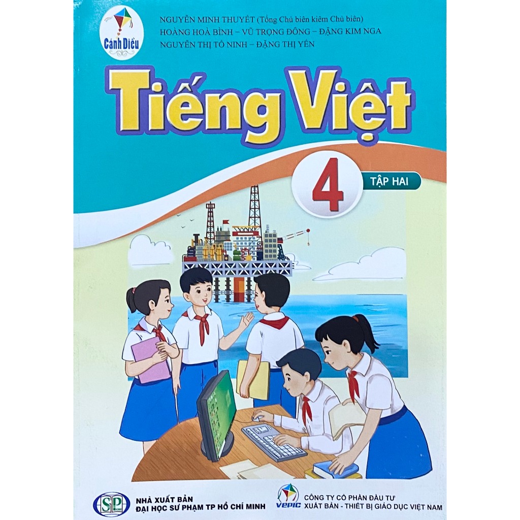 Sách giáo khoa Tiếng Việt 4 tập 2 - Cánh Diều - Bán kèm bao sách và bút chì 2B