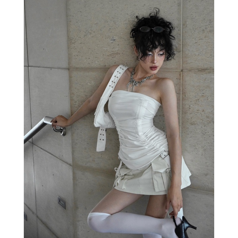 CARGO SKIRT - LINISS