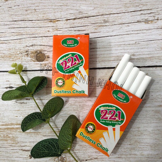 Phấn trắng Mic không bụi hộp 10 viên