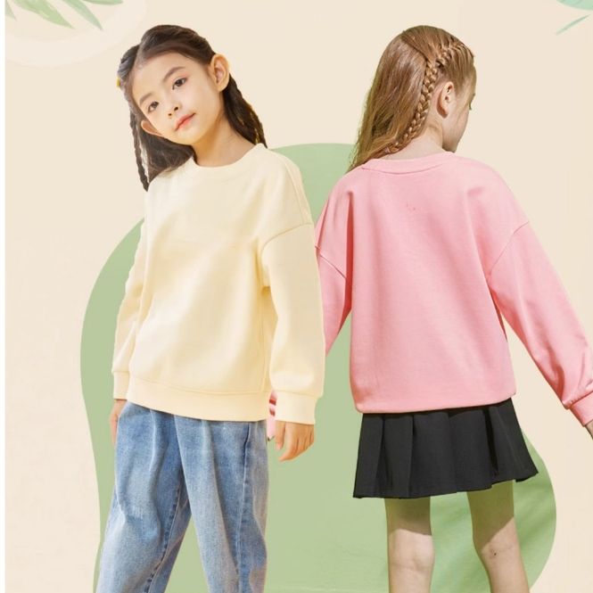Áo sweater cho bé trai bé gái BabyloveGO 2024 áo dài tay thu đông mềm mịn AN005