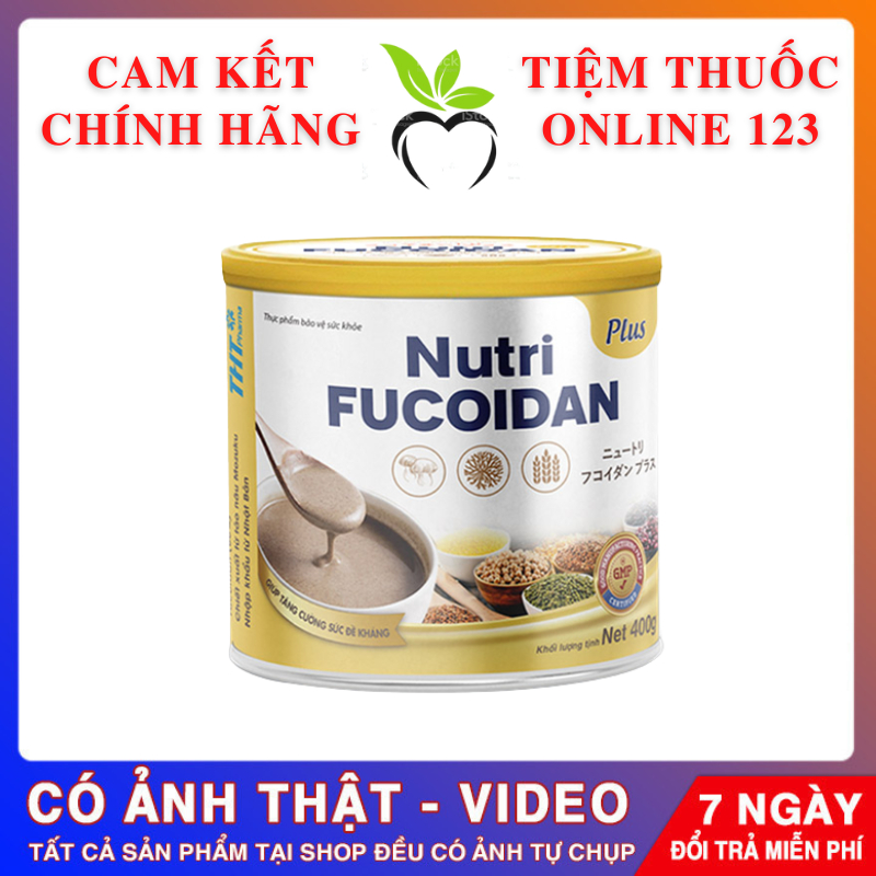 [ CHỤP THẬT - CHÍNH HÃNG ] Nutri Fucoidan Plus - thực dưỡng miễn dịch fucoidan. Hộp 400g