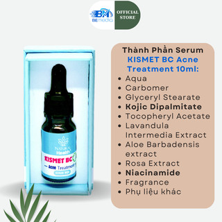 Combo 3 serum mụn kismet BC TẶNG 1 serum mụn kismet BC
